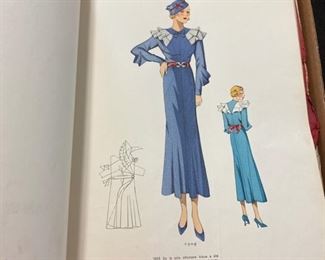 Detail of 1934 Le Grands Modeles pages.