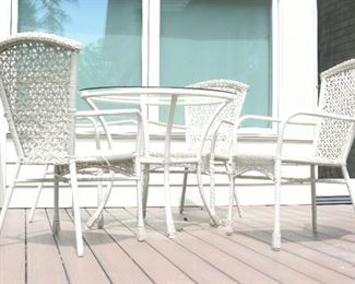 Pier One Outdoor Table and Chairs