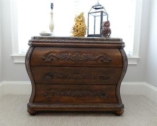 Marble Top Bombay Chest