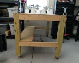 Work Bench w/ Wheels