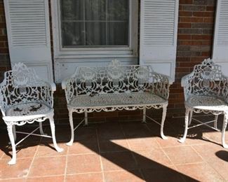 Cast Aluminum Patio Set