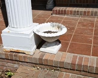 Matching Pair Concrete Planters