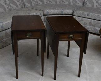 Craftique Drop Leaf Side tables