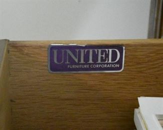 United Furniture Chest on Chest