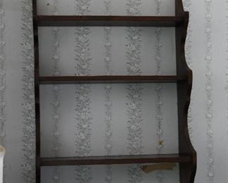 Mahogany Wall Shelf