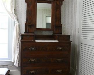 Eastlake Chest and Mirror
