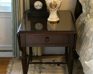 Matching Pair Hickory White Nightstands
