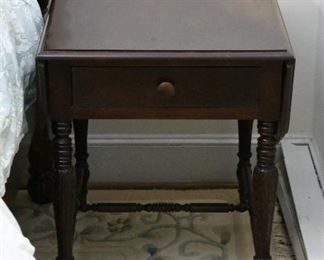 Matching Pair Hickory White Nightstands