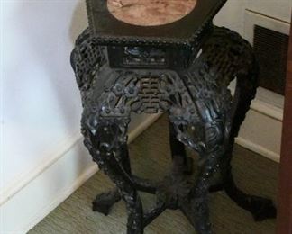 19th Century Rosewood Plant Stand