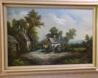 Oil on Canvas Painting