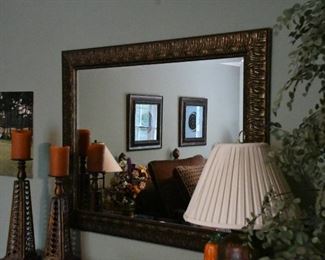 Ornate Framed Mirror