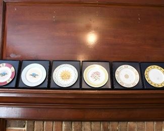 White House Dessert Plates