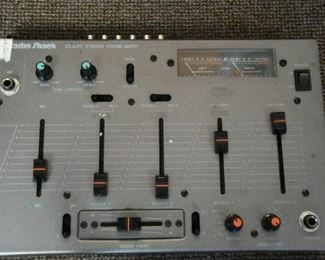 Radio Shack Mixing Board