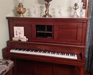 Behr and Bros Player piano