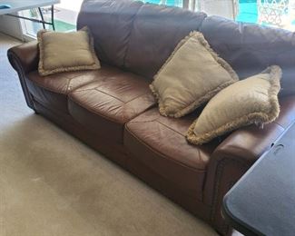 Leather Couch