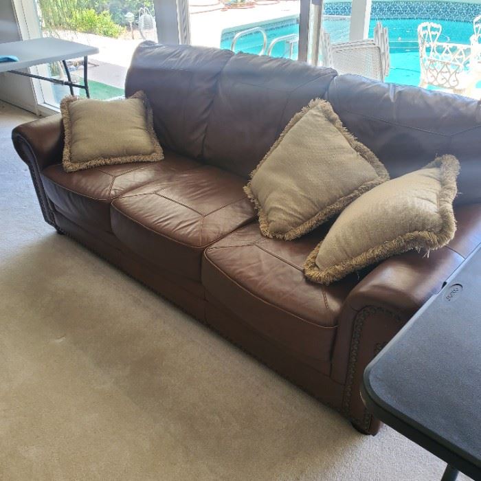 Leather Couch