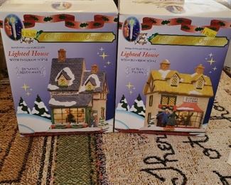 Lighted Christmas Houses
