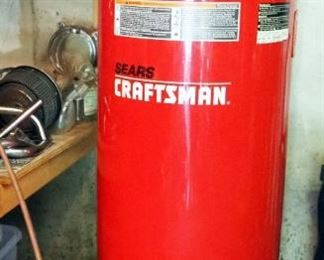 Craftsman 60 Gallon Electric Air Compressor, Model 919.166600, Includes Air Hose Pressure Fitting, Filter