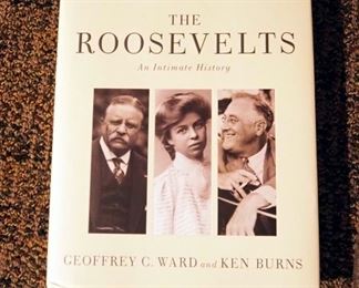 The Roosevelts An Intimate History, Hardback Book By Geoffrey C. Ward And Ken Burns CR 2014