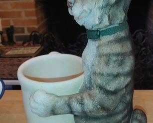 Vintage Kooky Kats utensil holder