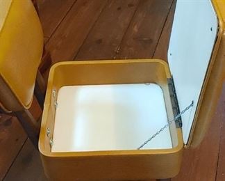 Mid-century modern sewing chair