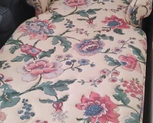 Beautiful upholstered chaise lounge