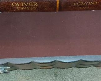 Velvet lined drawers