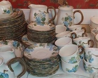 Huge Set Vintage Metlox Poppytrail’s Sculptured Grape