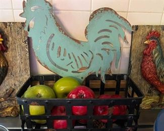 Lots of farm house decor rossters & more