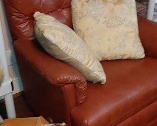 Leather chair