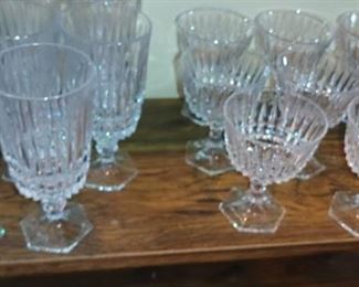 Crystal stemware