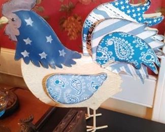 Metal rooster