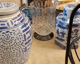 Blue & White Oriental 