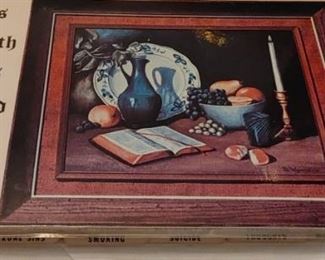 Never seen a book like this ...looks like a cook book...& it very well could be ( for one that remedies the soul) dividers offer quick reference for your spiritual ailments  & wisdom of Gods word for each subject! 