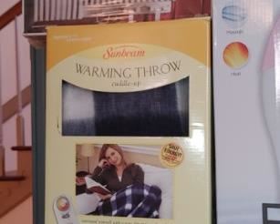 Fluffy heated blankets