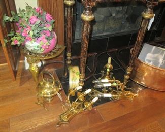 BRASS SCONCES