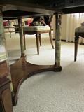 DINING ROOM TABLE MARBLE LEGS - VERY UNIQUE!