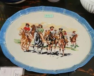 Cowgirl platter