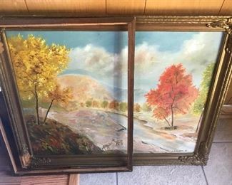 Original oil on canvas 