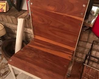 Little restored school chair