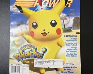 Pikachu Pokemon Issues of Nintendo Power
