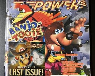 Nintendo Power Magazines Banjo-Kazooie