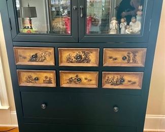 Steinworld cabinet with matching vase 56x36x18