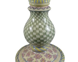 MacKenzie-Childs Pedestal/table top (1 of 2)