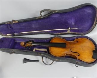 Israel Dailey 1872 violin