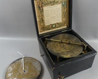 1 of 4 antique music boxes