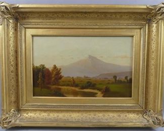 L.A. Foss painting Conn. Valley