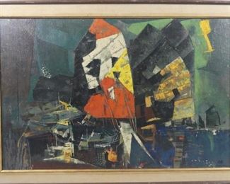 Xavier Gonzalez painting - Hong Kong