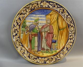 Antique Italian chargers