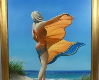 Anthony B. Gude painting